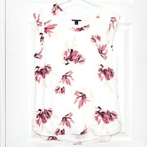 *Clearance* Cap sleeve printed blouse.